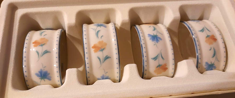 Provencal Garden Napkin Ring - Set of 4 by Lenox-1