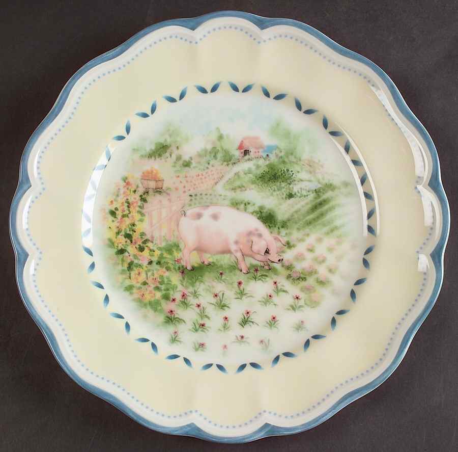 Provencal Garden Salad Plate by Lenox-1
