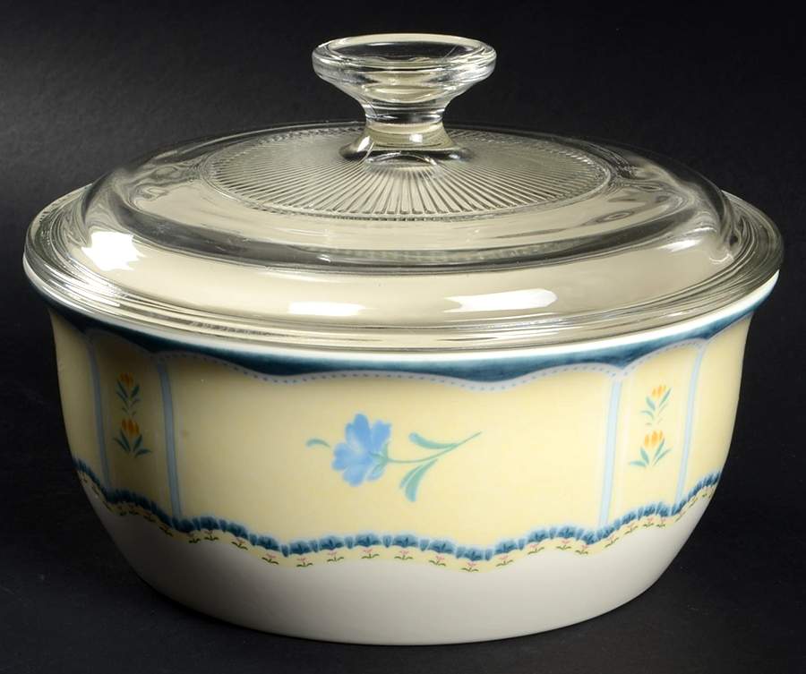 Provencal Garden 1.5 Qt Round Covered Casserole by Lenox-1