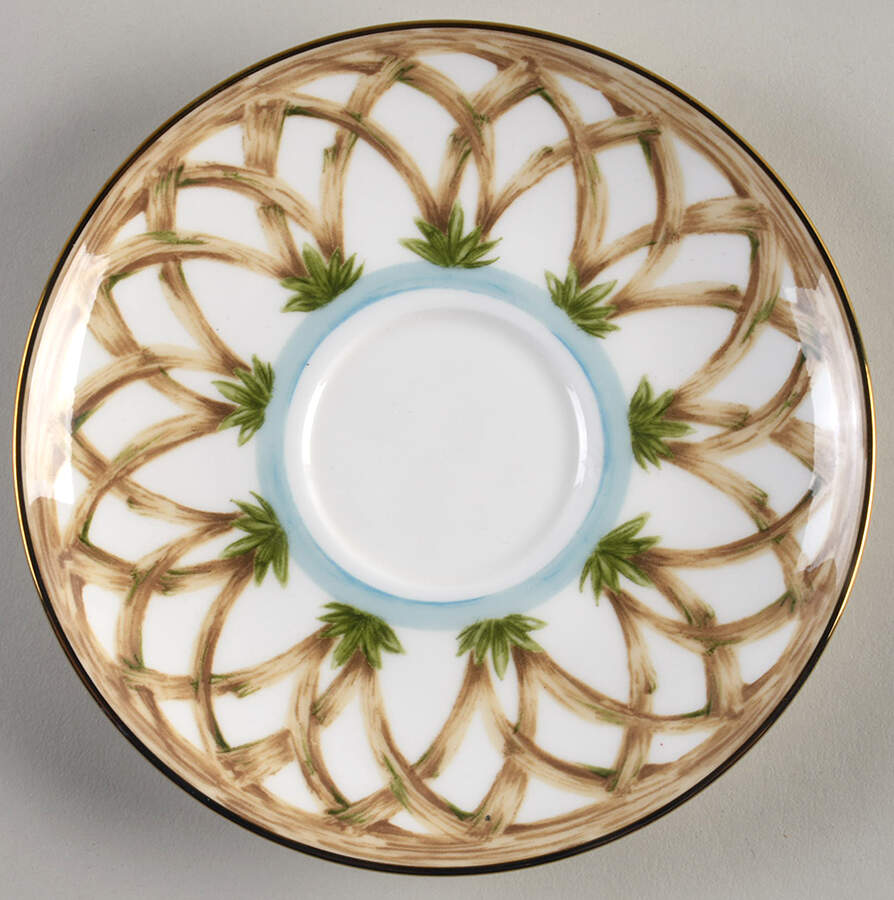Colonial Bamboo Saucer by Lenox-1