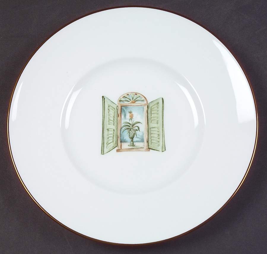 Colonial Shutter Accent Salad/Dessert Plate by Lenox-1