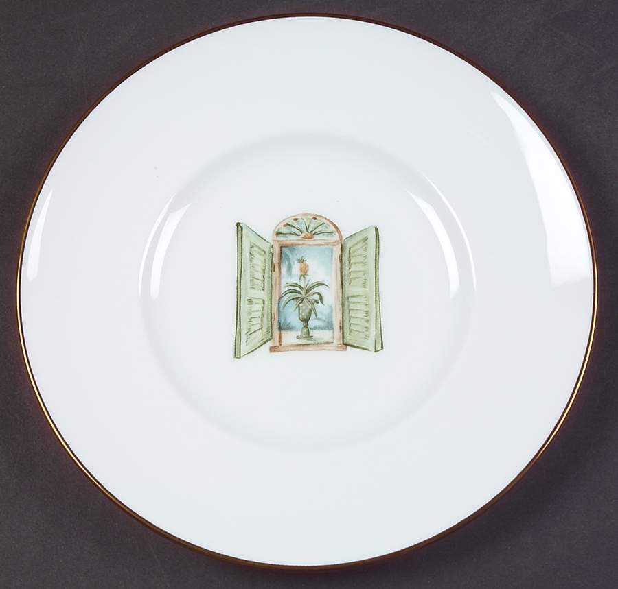Colonial Shutter Accent Salad/Dessert Plate by Lenox-1