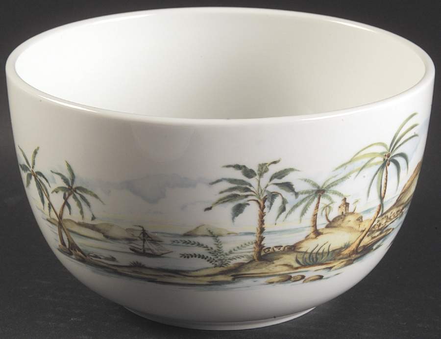 British Colonial Scenic (Accessories) Stackable Bowl No Lid 7" by Lenox-1