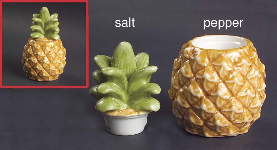 British Colonial Scenic (Accessories) Figural Salt & Pepper Set by Lenox-1