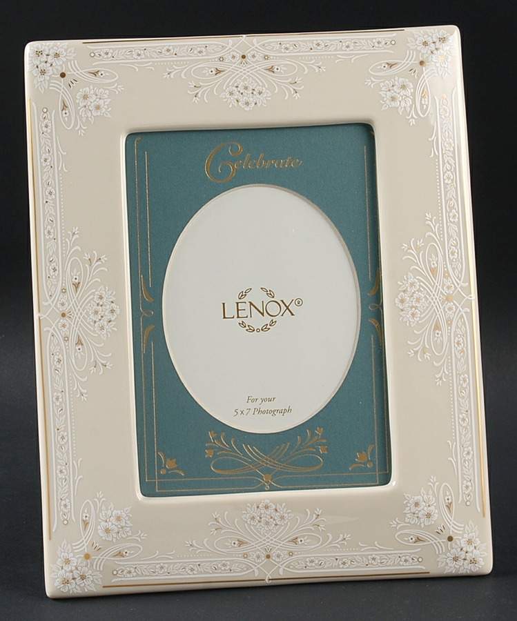 Celebration Collection Frame-Holds 5" X 7" by Lenox-1