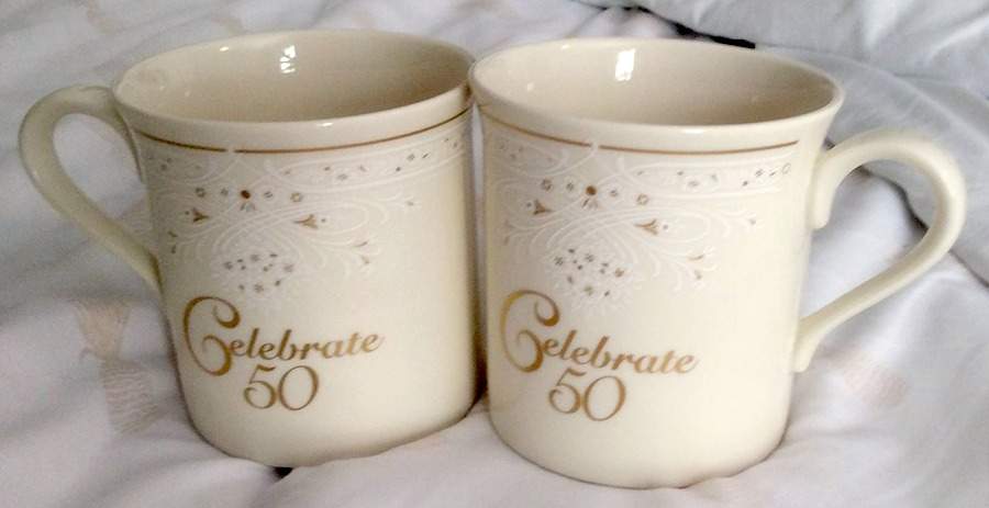 Celebration Collection Celebrate 50 Mug by Lenox-1