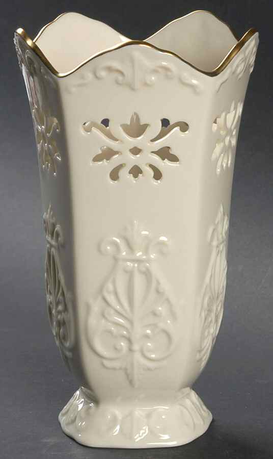 Langtry Collection 7" Pierced Vase by Lenox-1