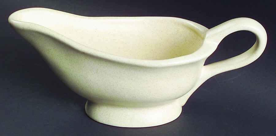 LIE11 Oatmeal(Tan) Gravy Boat by Libbey-1