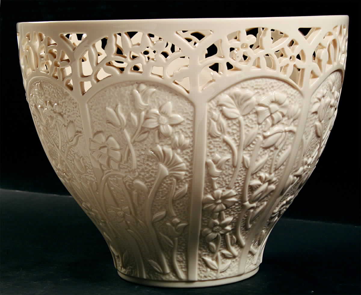 Jasmine Collection Tall Pierced Centerpiece by Lenox-1