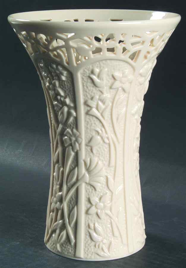 Jasmine Collection 8" Pierced Vase by Lenox-1