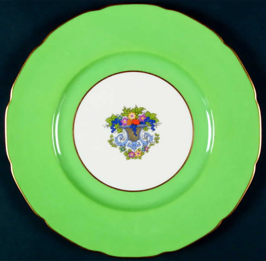 D354G Green (Scalloped) Dinner Plate by Lenox-1