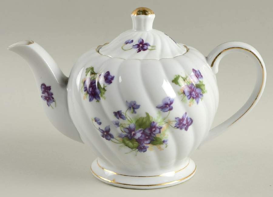 LEF46 Small Teapot & Lid by Lefton-1