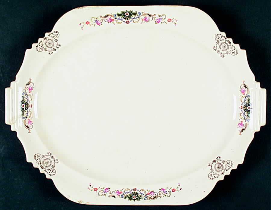 LEP19 13" Oval Serving Platter by Leigh Potters-1
