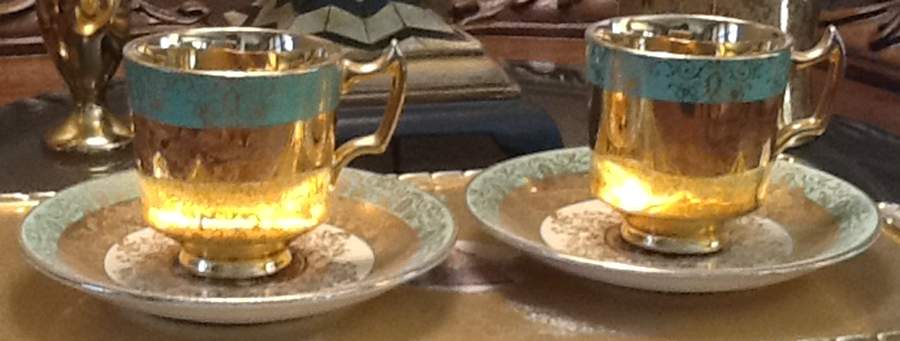 LEM14 Chocolate Cup & Saucer Set by Le Mieux-1
