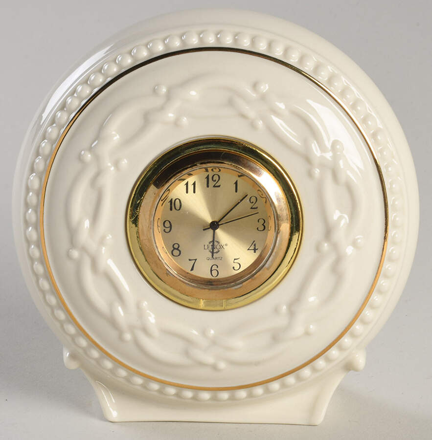 Timely Traditions Clock-Berkeley Round by Lenox-1