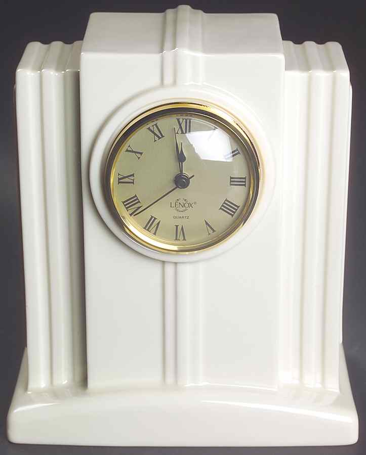 Timely Traditions Art Deco Clock by Lenox-1