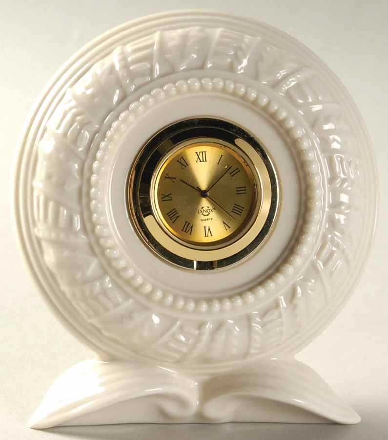 Timely Traditions Miniature Round Clock by Lenox-1