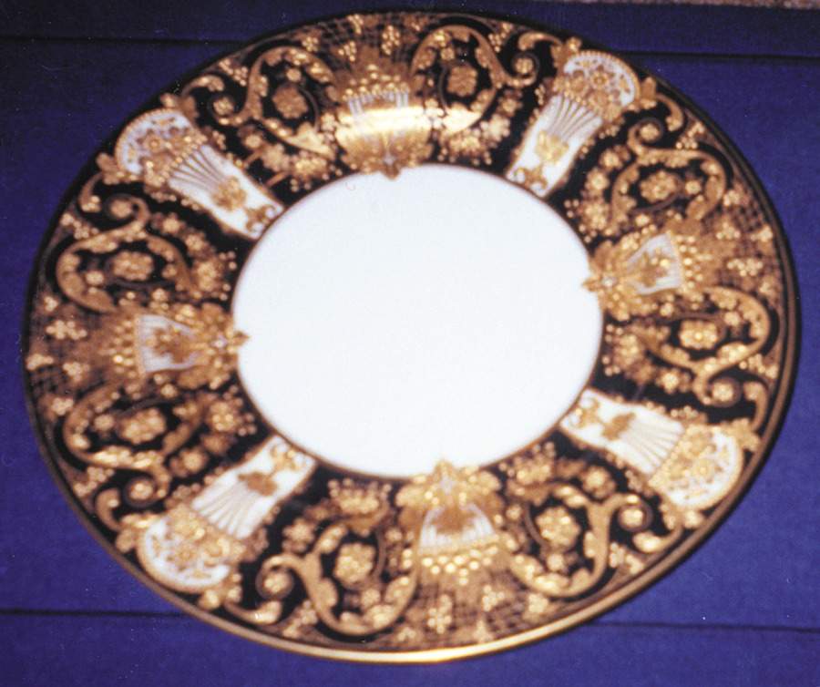 E317Z Black (Smooth) Dinner Plate by Lenox-1