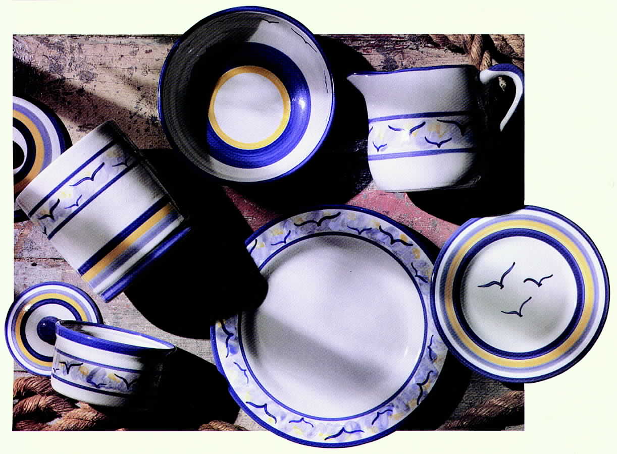 Sea Gulls Dinner Plate by Louisville-1