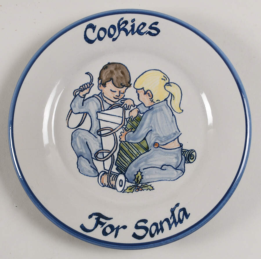 Cookies For Santa Collection Cookies for Santa Luncheon Plate by Louisville-1