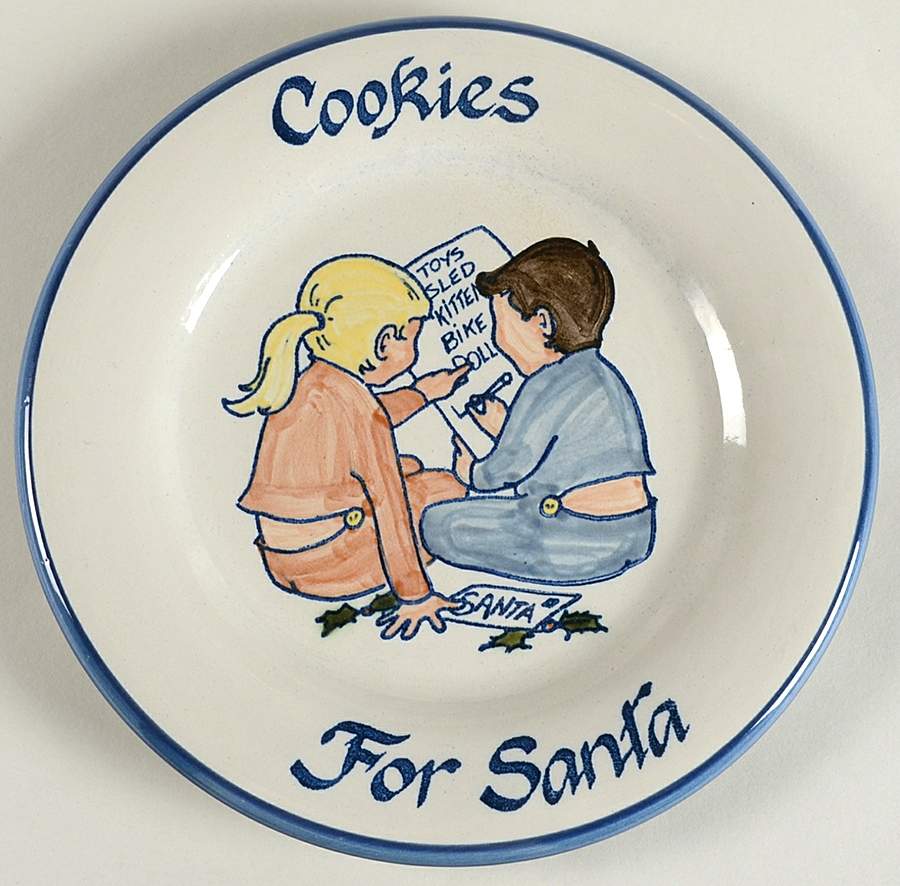 Cookies For Santa Collection Cookies for Santa Luncheon Plate by Louisville-1