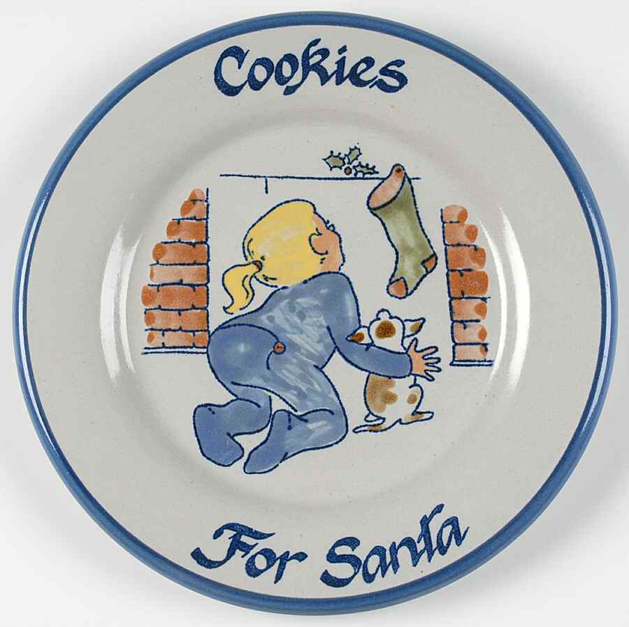 Cookies For Santa Collection Cookies for Santa Luncheon Plate by Louisville-1