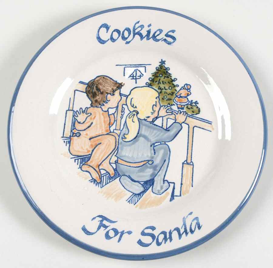 Cookies For Santa Collection Cookies for Santa Luncheon Plate by Louisville-1