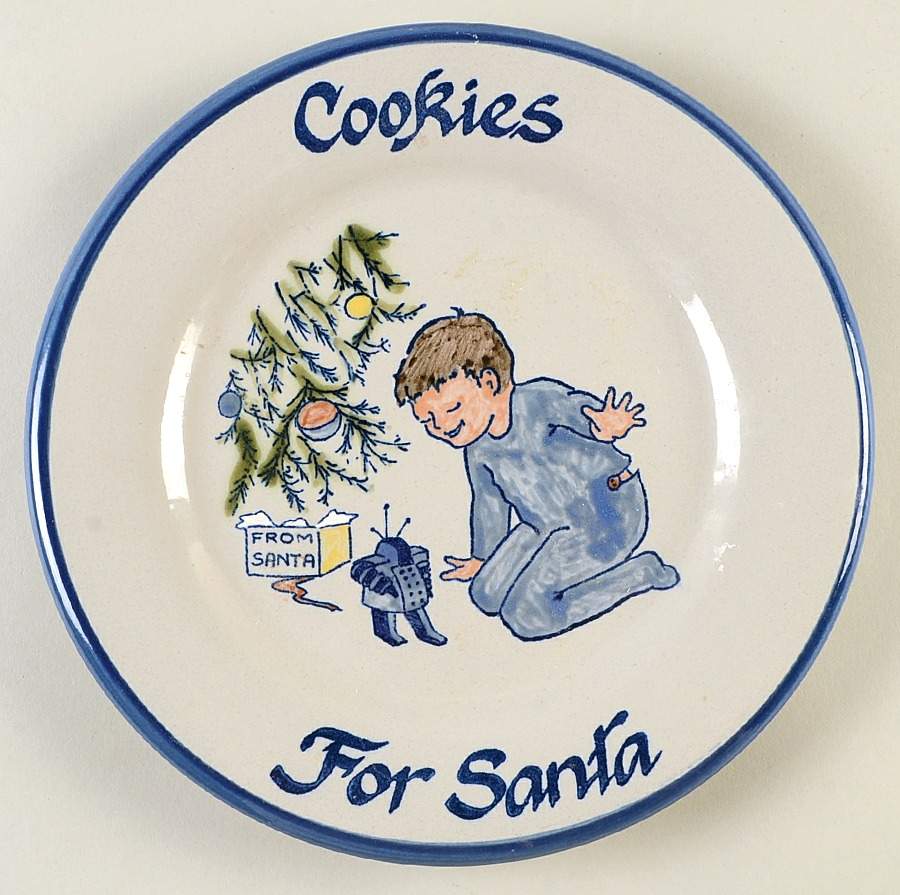 Cookies For Santa Collection Cookies for Santa Luncheon Plate by Louisville-1