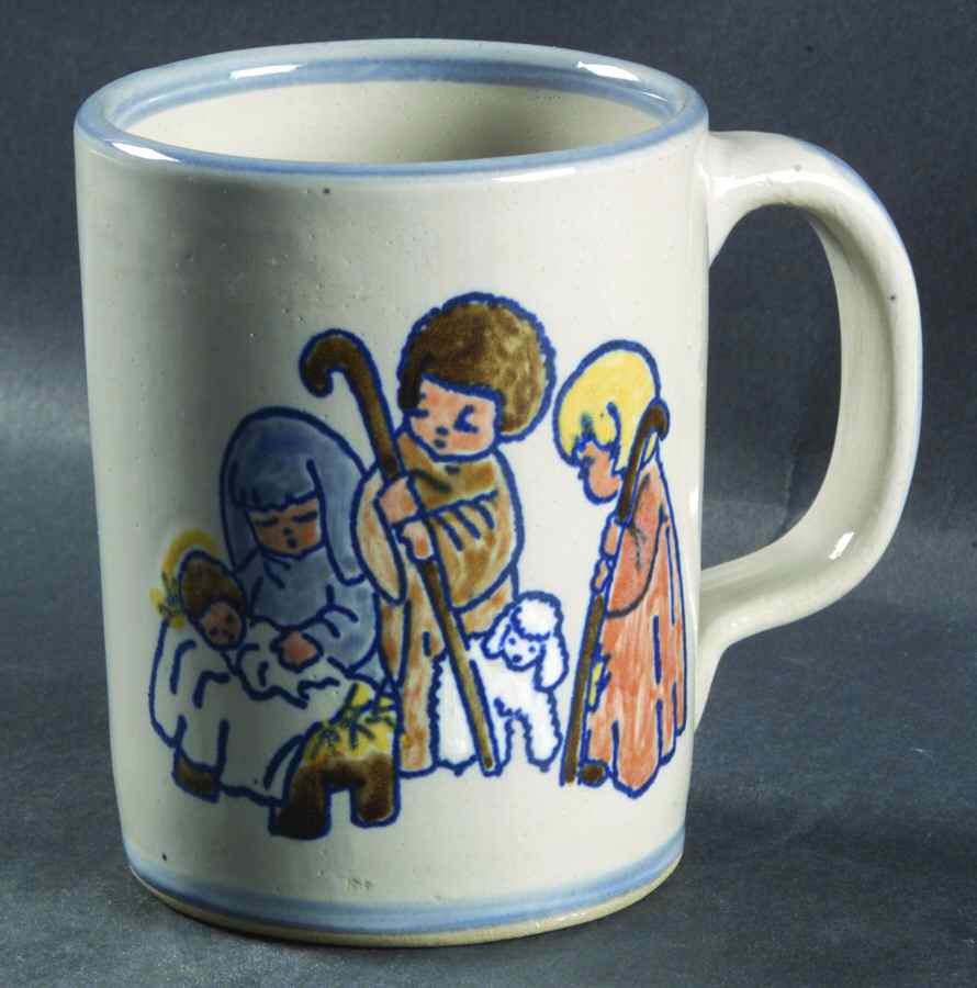 Manger Pattern Mug by Louisville-1