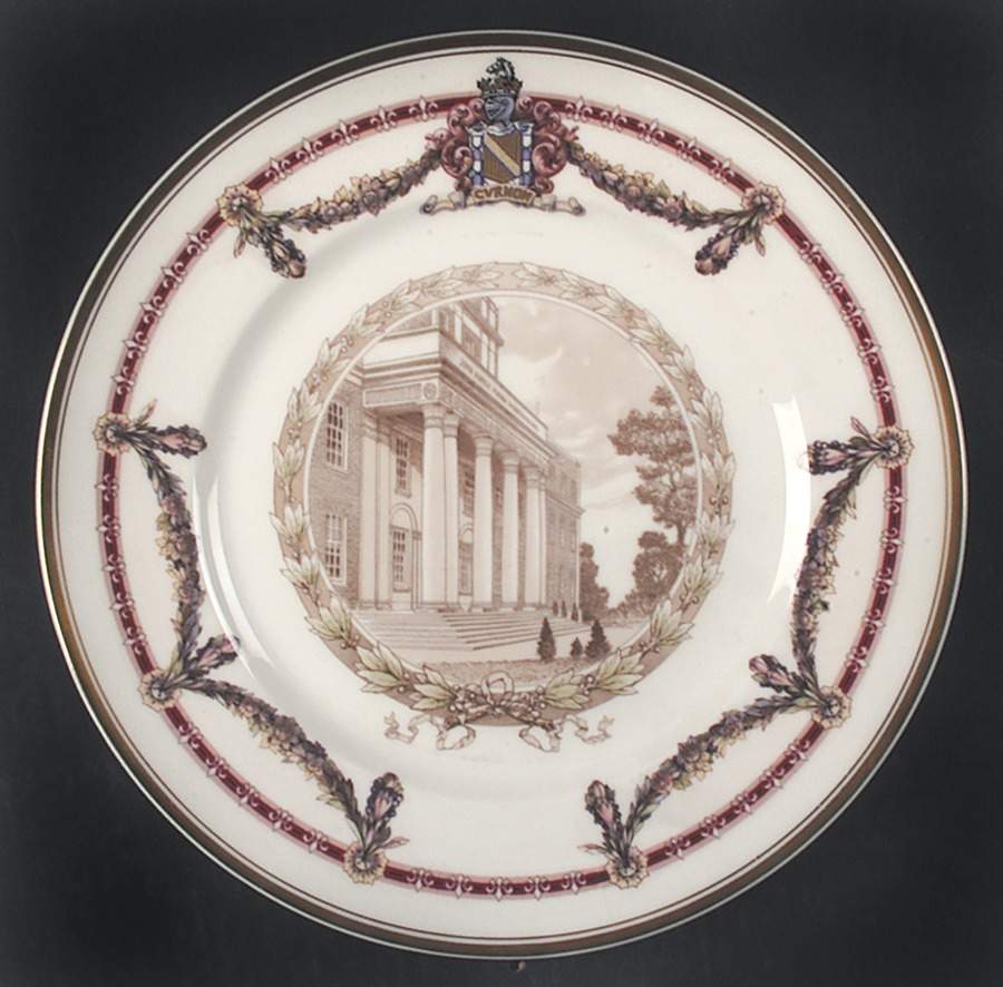 Lafayette College Dinner Plate by Lamberton-1
