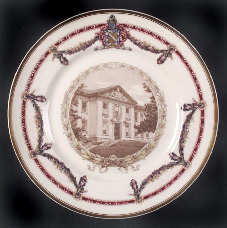 Lafayette College Dinner Plate by Lamberton-1