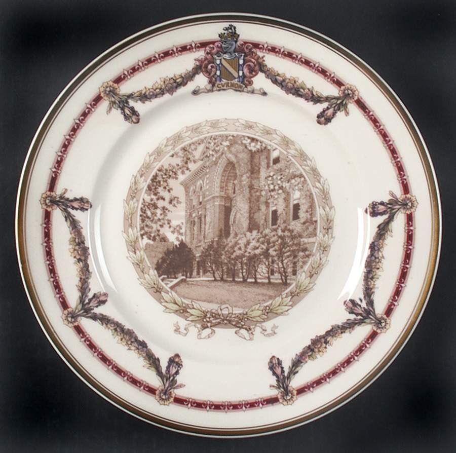 Lafayette College Dinner Plate by Lamberton-1
