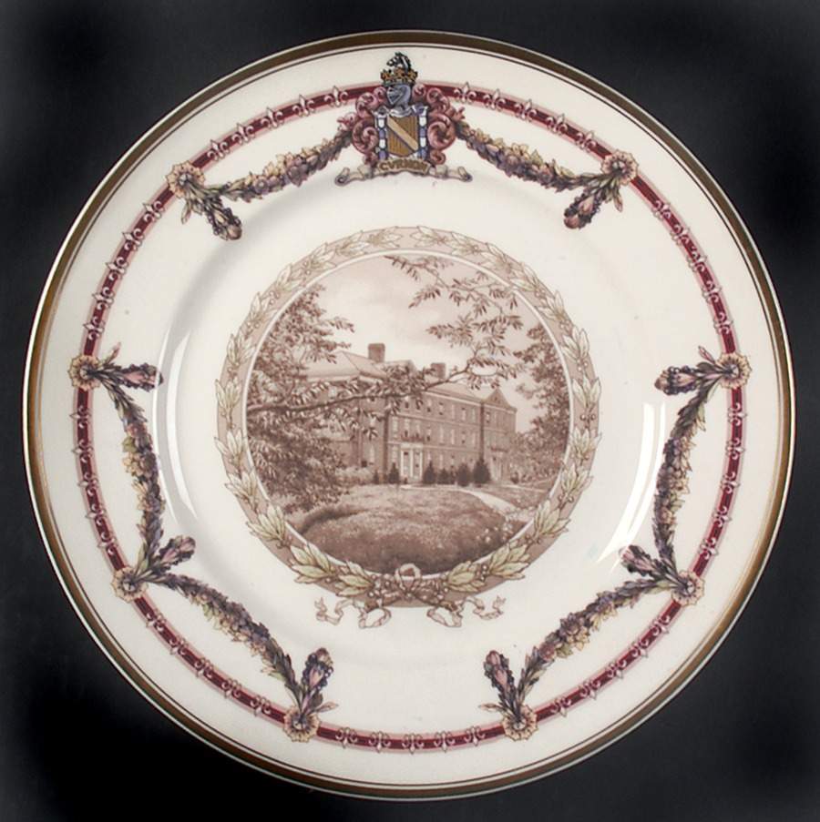 Lafayette College Dinner Plate by Lamberton-1