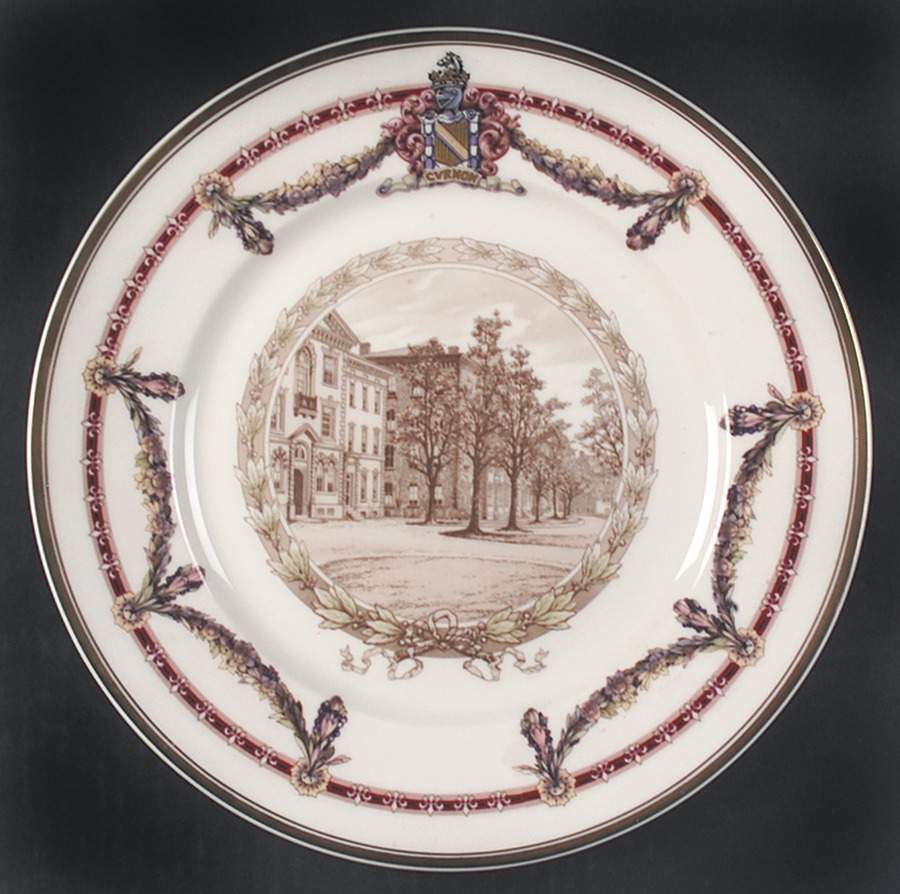 Lafayette College Dinner Plate by Lamberton-1