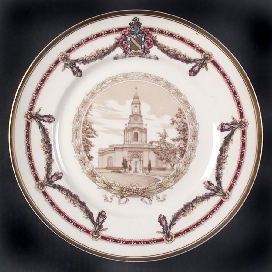 Lafayette College Dinner Plate by Lamberton-1