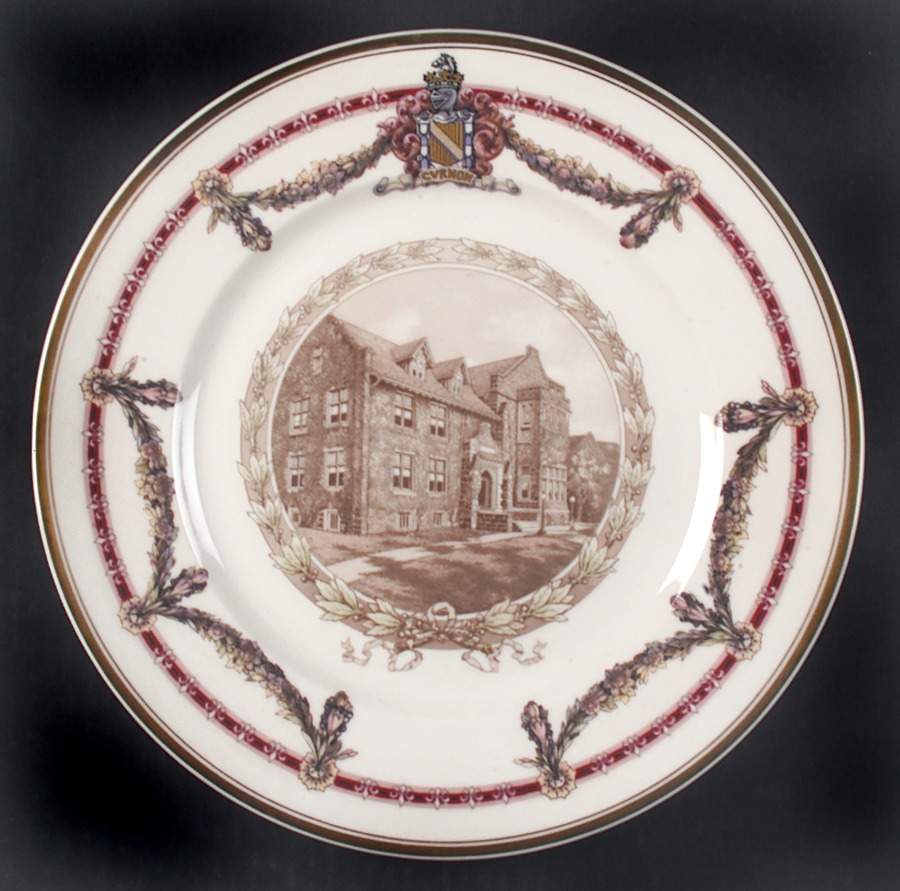 Lafayette College Dinner Plate by Lamberton-1