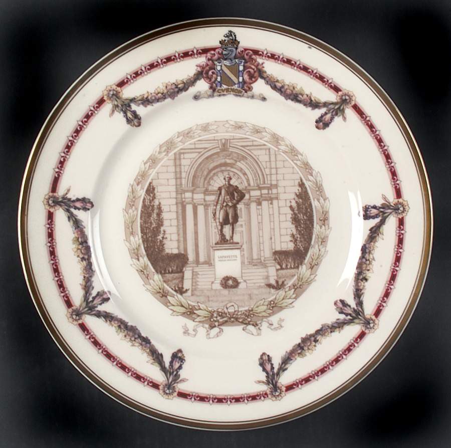 Lafayette College Dinner Plate by Lamberton-1