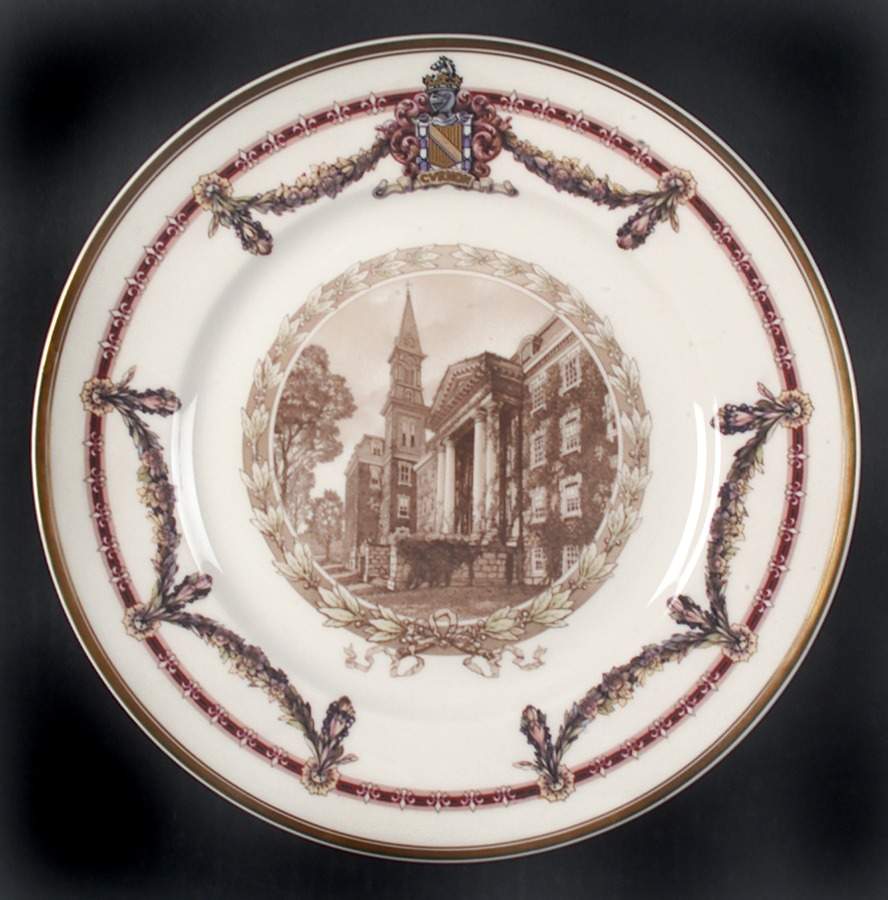 Lafayette College Dinner Plate by Lamberton-1