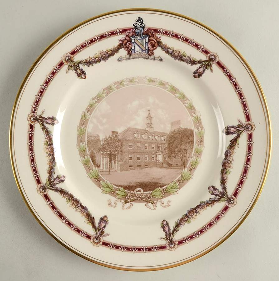 Lafayette College Dinner Plate by Lamberton-1