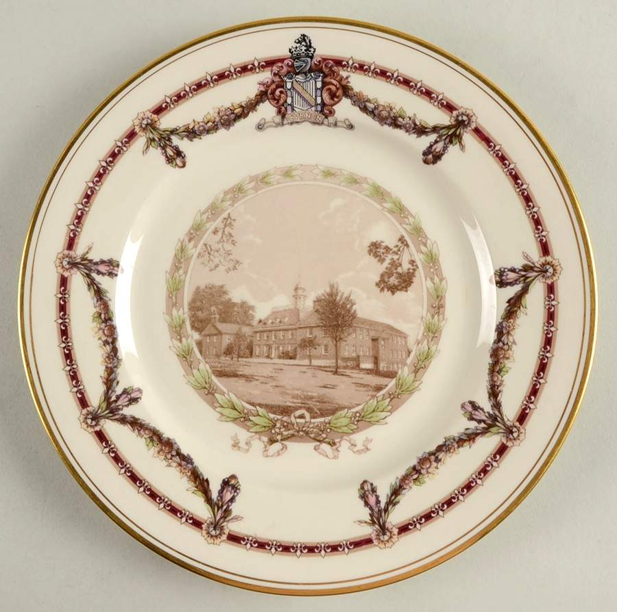 Lafayette College Dinner Plate by Lamberton-1