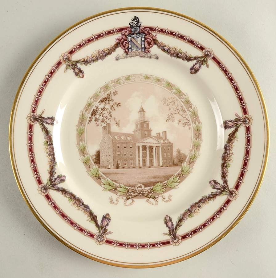 Lafayette College Dinner Plate by Lamberton-1