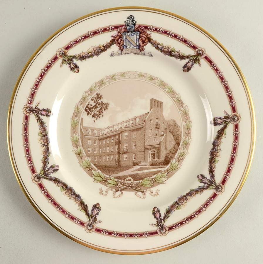 Lafayette College Dinner Plate by Lamberton-1