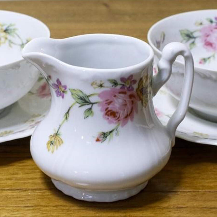Vieux Limoges Creamer by Lanternier-1