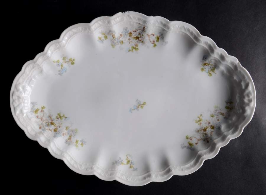 LNT175 14" Oval Serving Platter by Lanternier-1