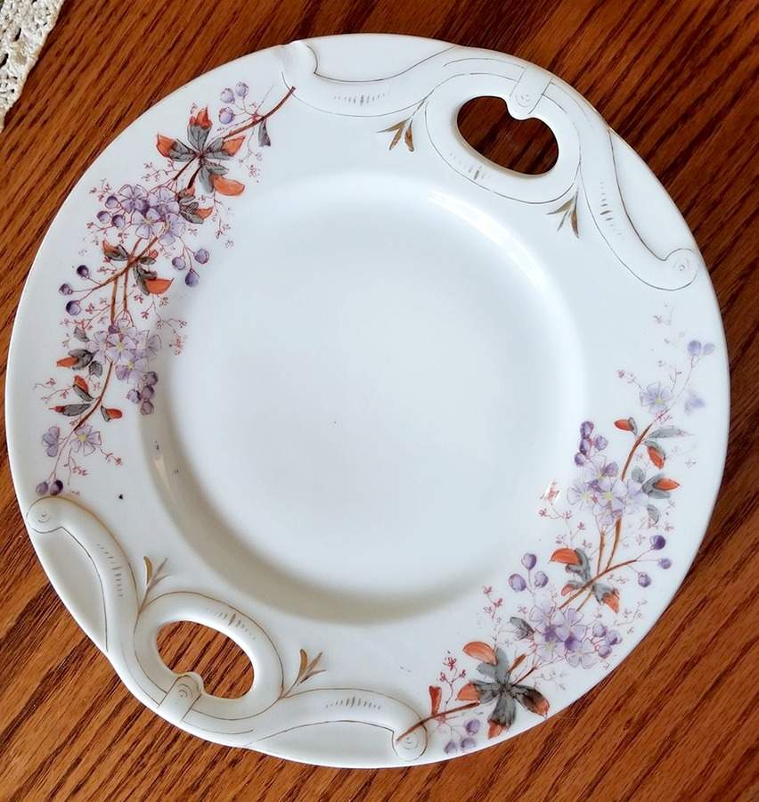 1460 Handled Cake Plate by Lazarus Straus & Sons-1