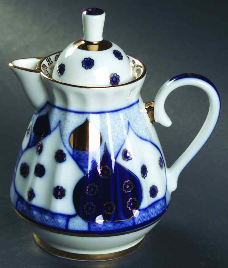 Russian Domes Creamer & Lid by Lomonosov-1