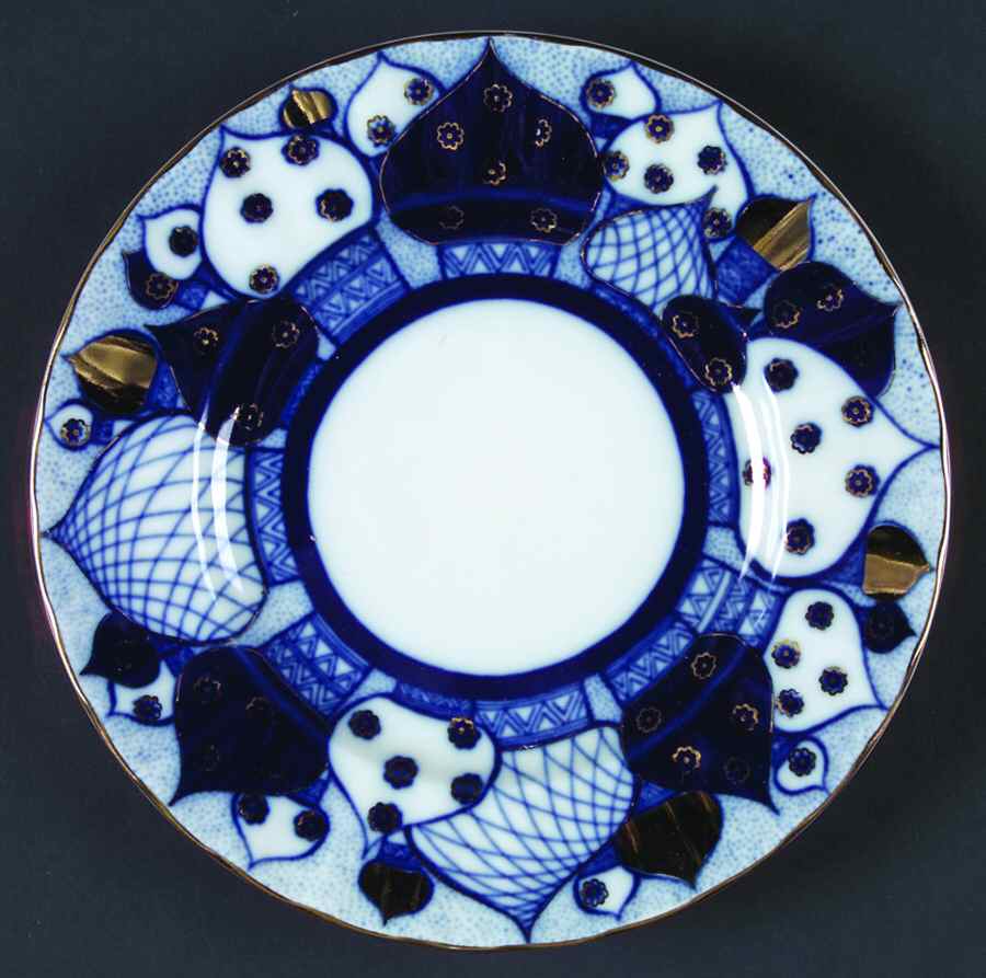 Russian Domes Salad/Dessert Plate by Lomonosov-1