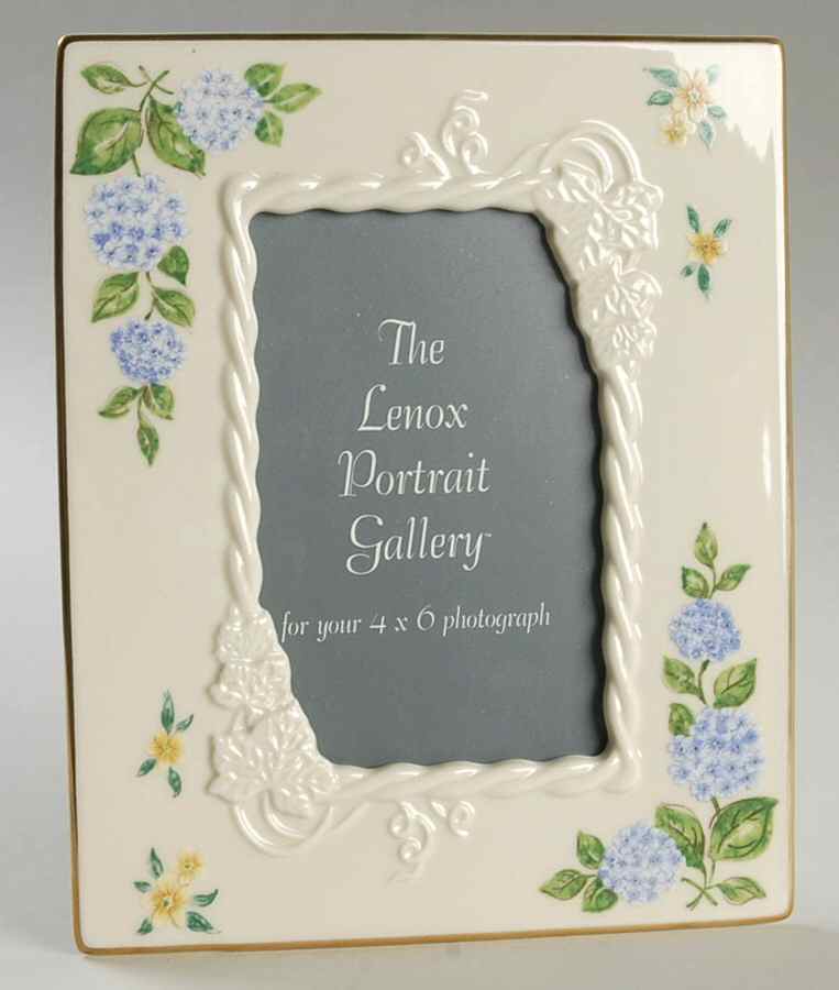 Hydrangeas In Blue Collection Frame-Holds 4" X 6" by Lenox-1