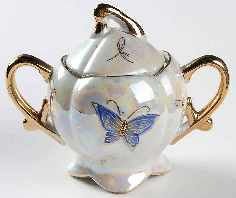 LM3 Sugar Bowl & Lid by Lipper & Mann (L & M)-1
