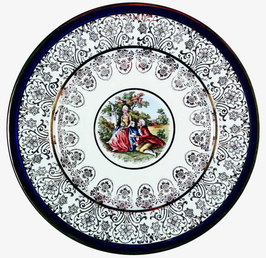 LP22 Dinner Plate by La Petite China-1